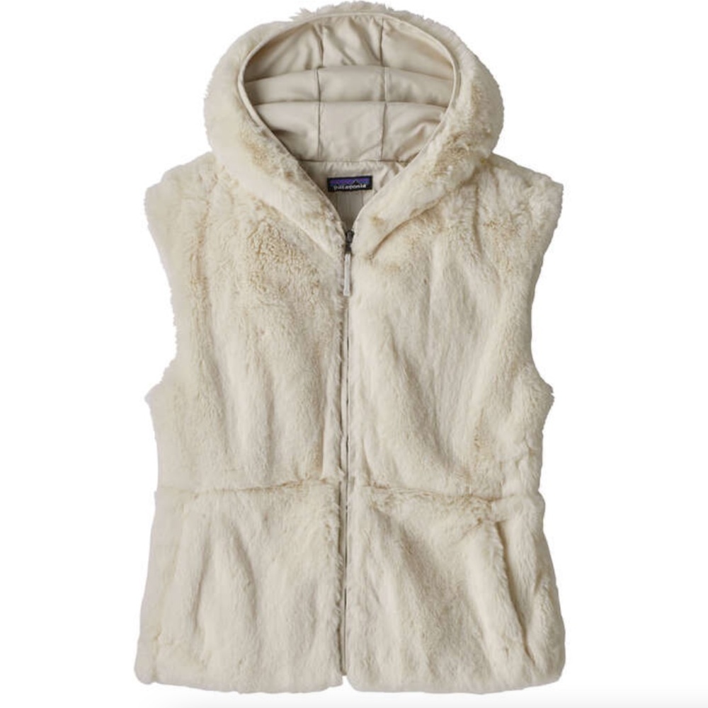 Patagonia Women's Lunar Frost Hooded Vest XS New Without Tags